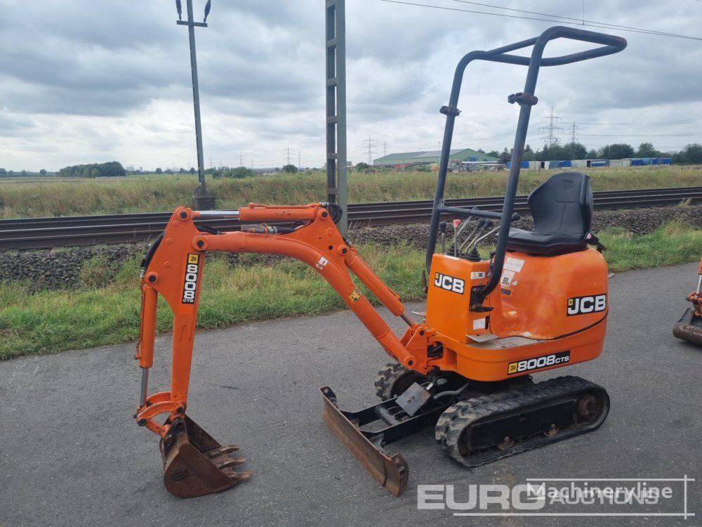 مینی بیل مکانیکی JCB 8008 CTS