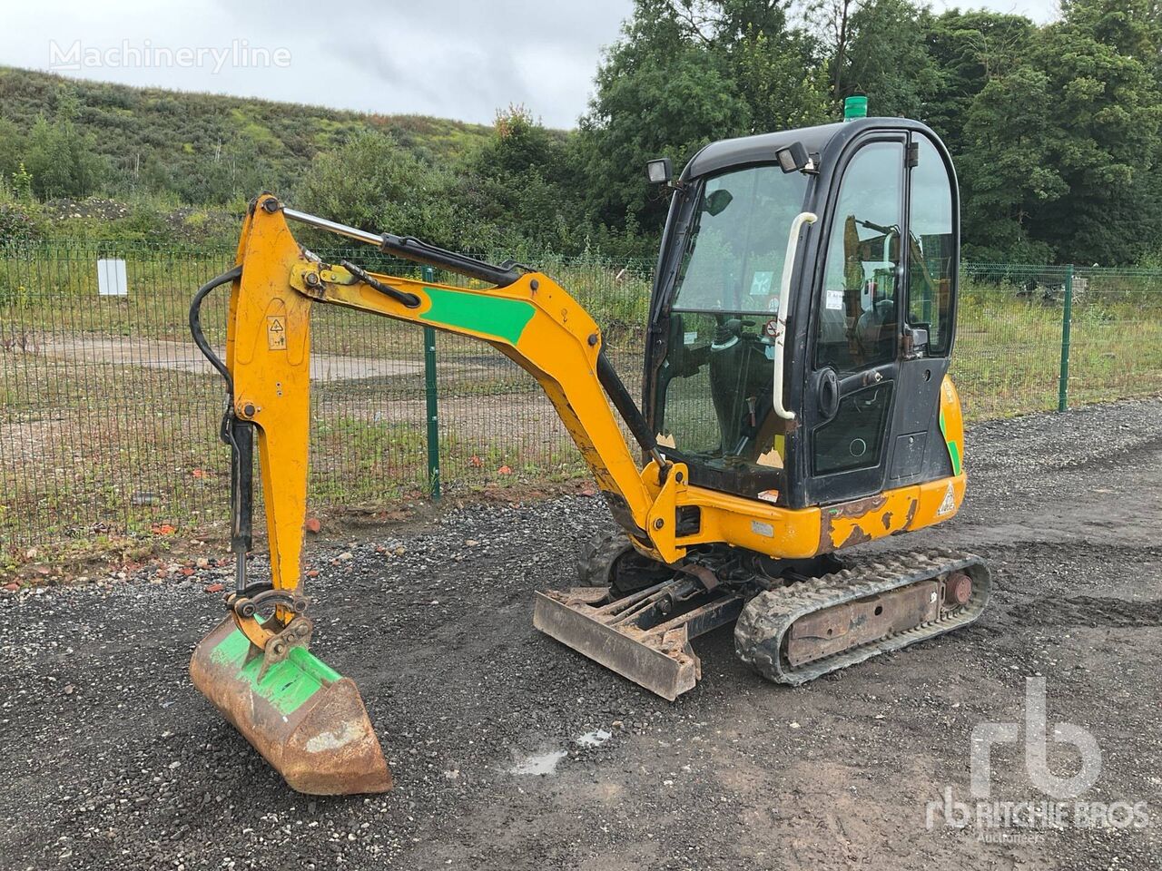 JCB 8018 mini excavator