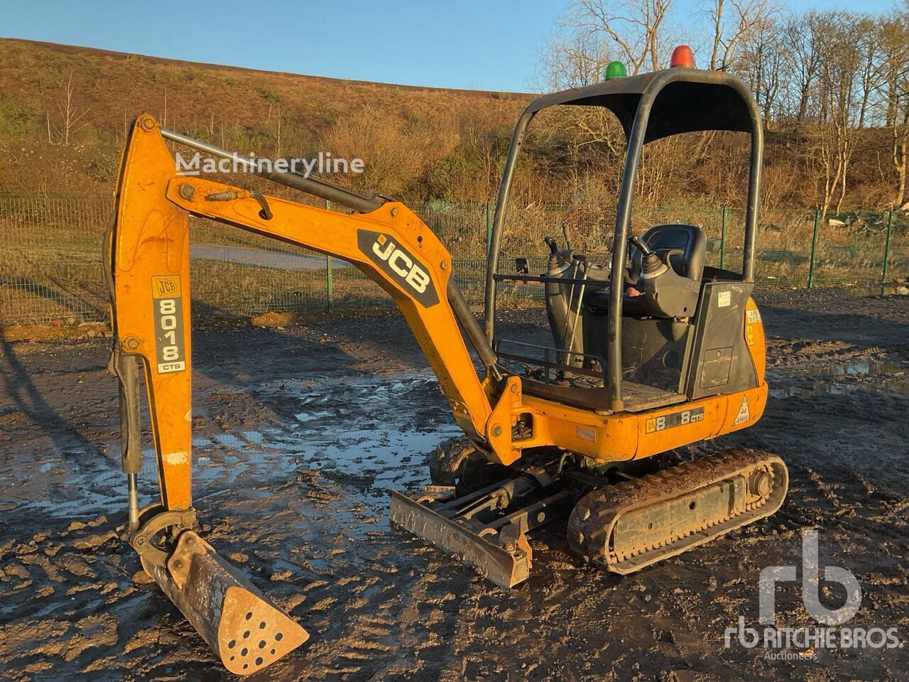 JCB 8018 miniexcavadora