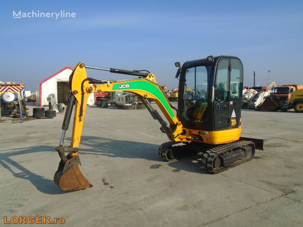 JCB 8025 mini excavator