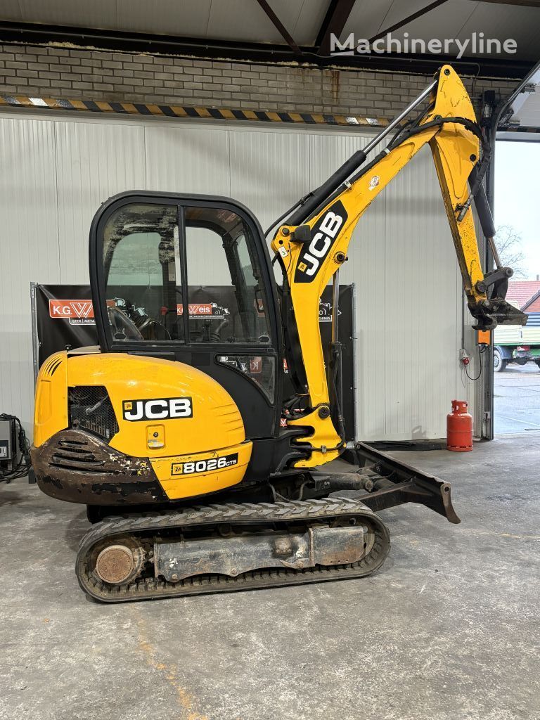 JCB 8026 mini excavator