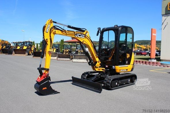 новый мини-экскаватор JCB 8029 CTS