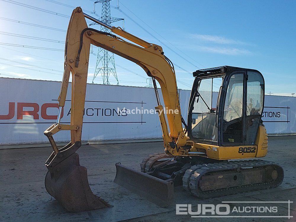 JCB 8052 mini excavator