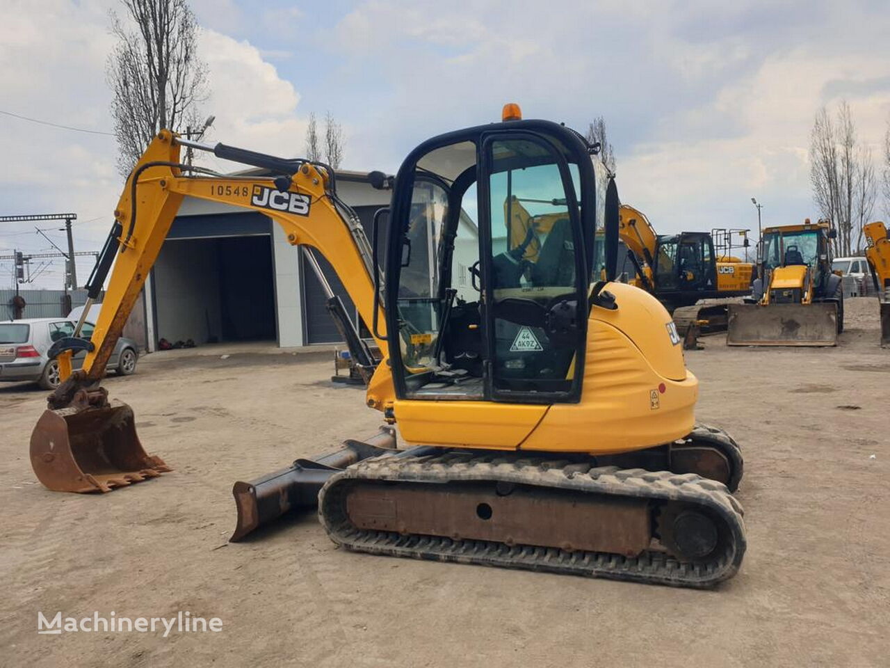 JCB 8055 mini excavator