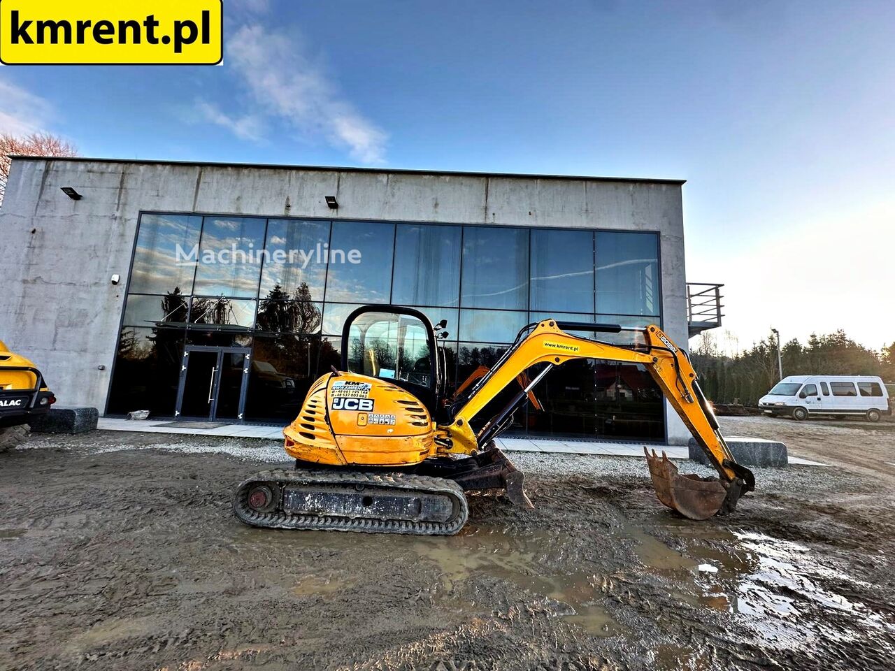 minikoparka JCB 8065 | CAT 307 JCB 855