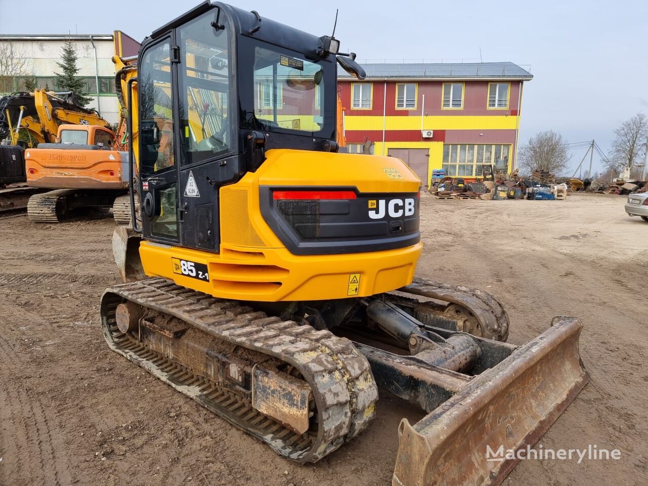 mini-escavadora JCB 85Z-1