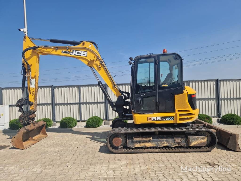 JCB 86 C-1 * 2015r.* 3x buckets * miniexcavadora