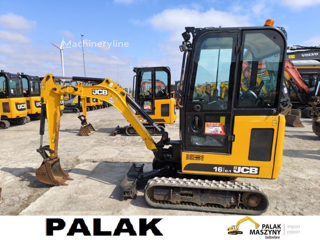 Мини-экскаватор JCB Mini koparka 16C-1 - Machineryline