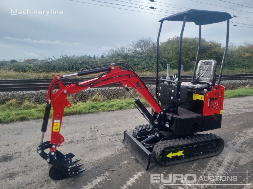 new JPC HT 12 mini excavator