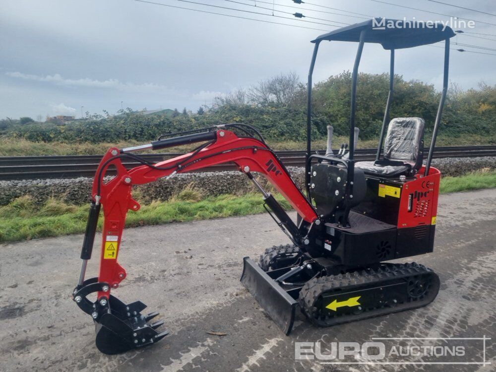 new JPC HT 12 mini excavator