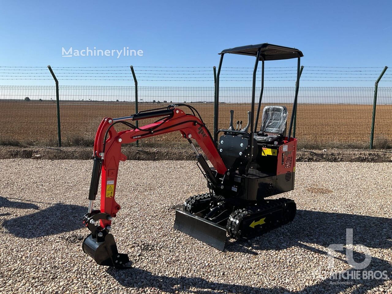 new JPC HT12 (Unused) mini excavator