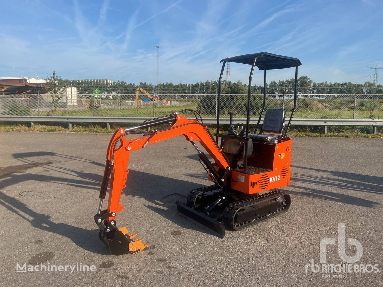 new JPC KV12 (Unused) mini excavator