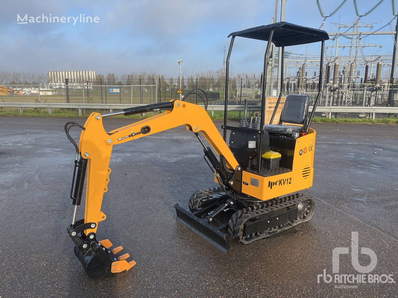 new JPC KV12 (Unused) mini excavator