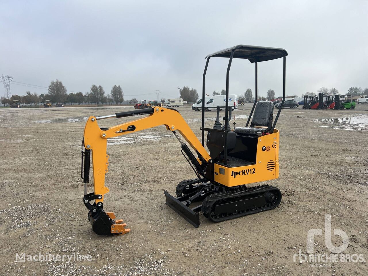 new JPC KV12 (Unused) mini excavator