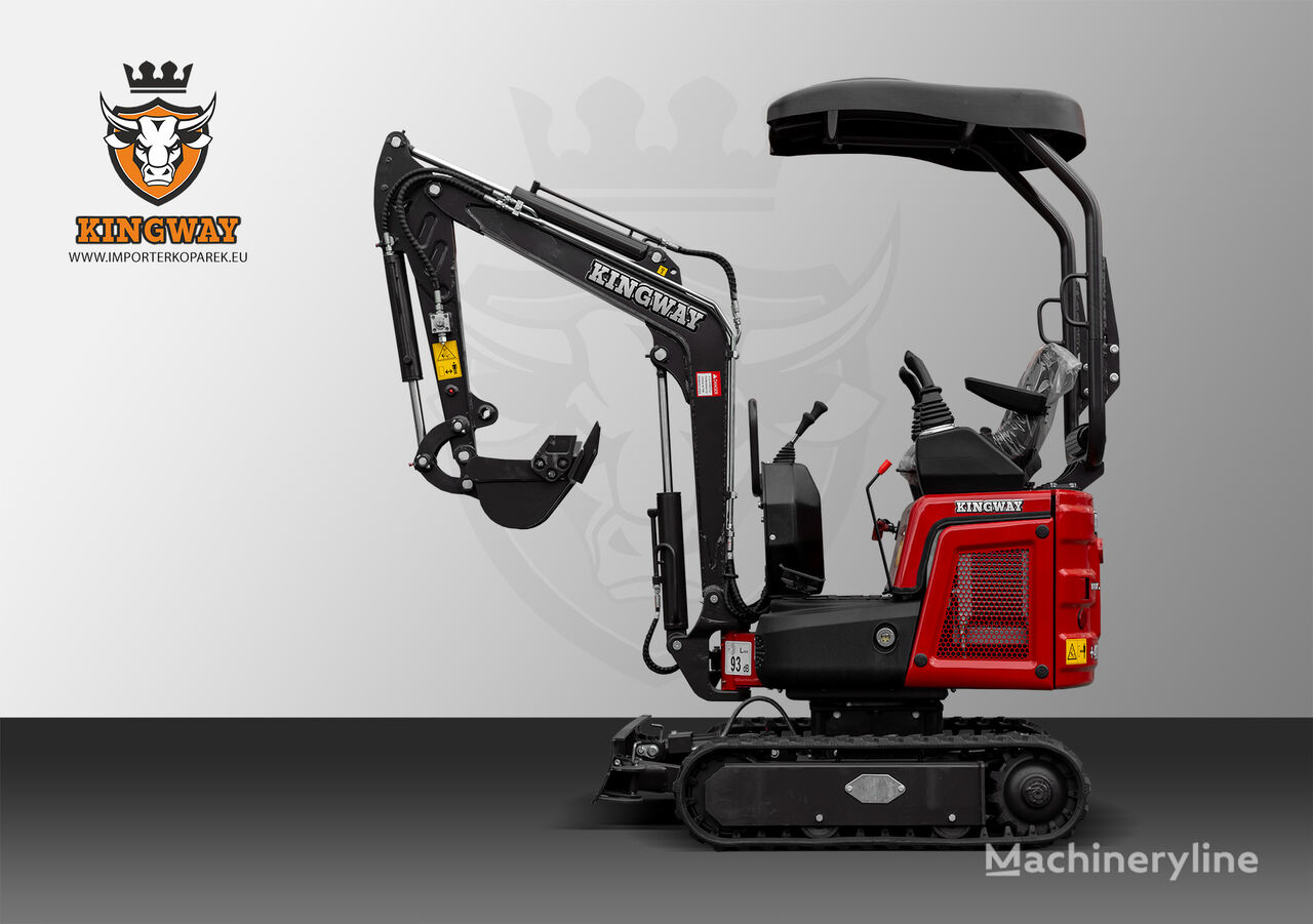 new Kingway MINIBAGGER VIP 13  mini excavator