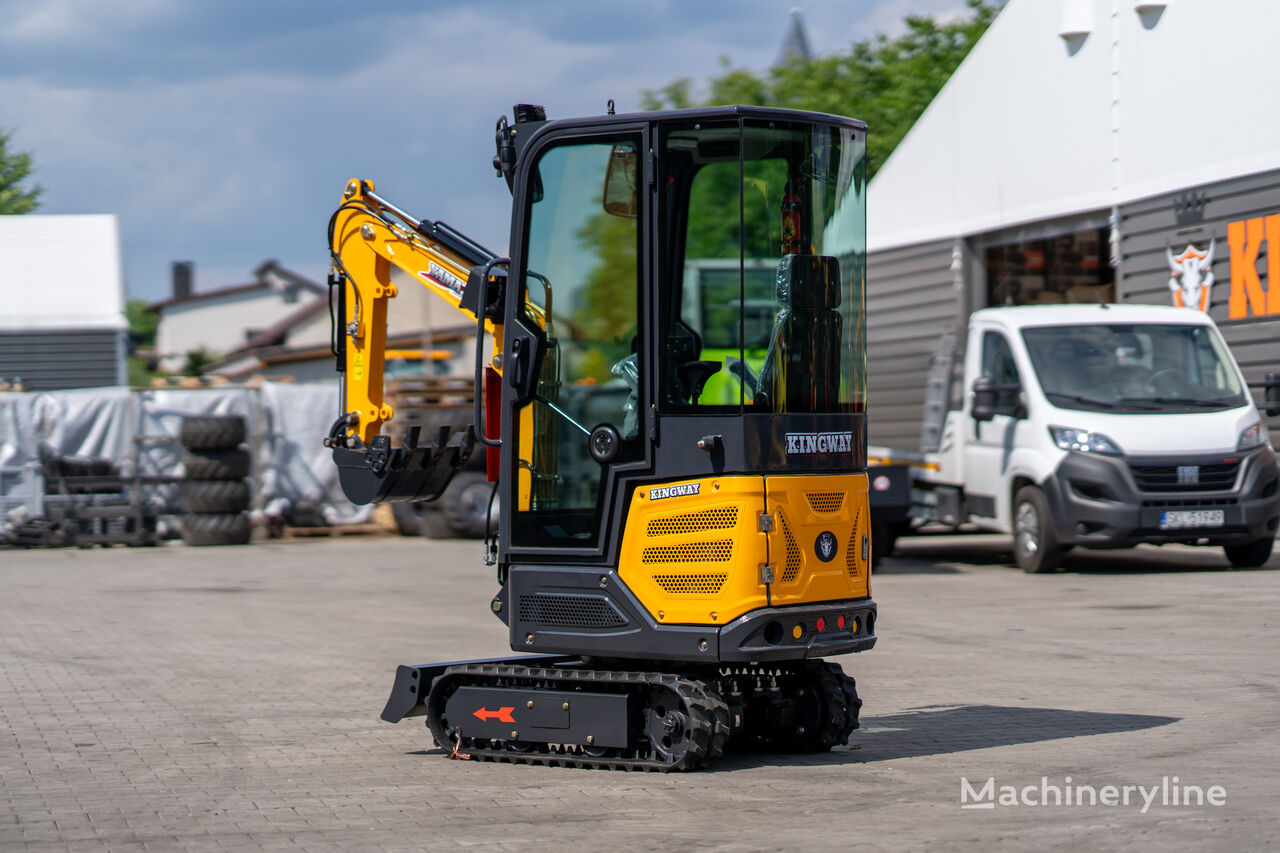 new Kingway YAMA H12 K KUBOTA koparka ładowarka 3 ŁYŻKI gratis nowa gwarancj mini excavator