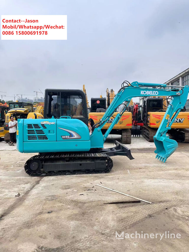 miniescavatore Kobelco SK60-10