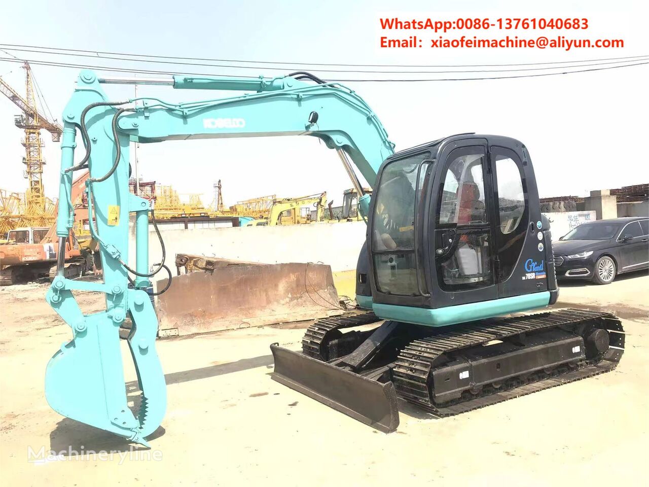 mini-pelle Kobelco SK70