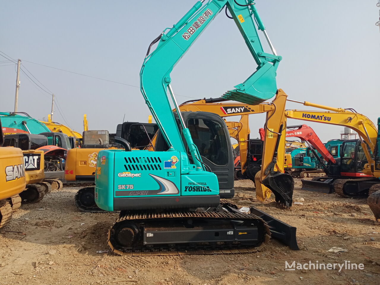 حفارة صغيرة Kobelco SK75