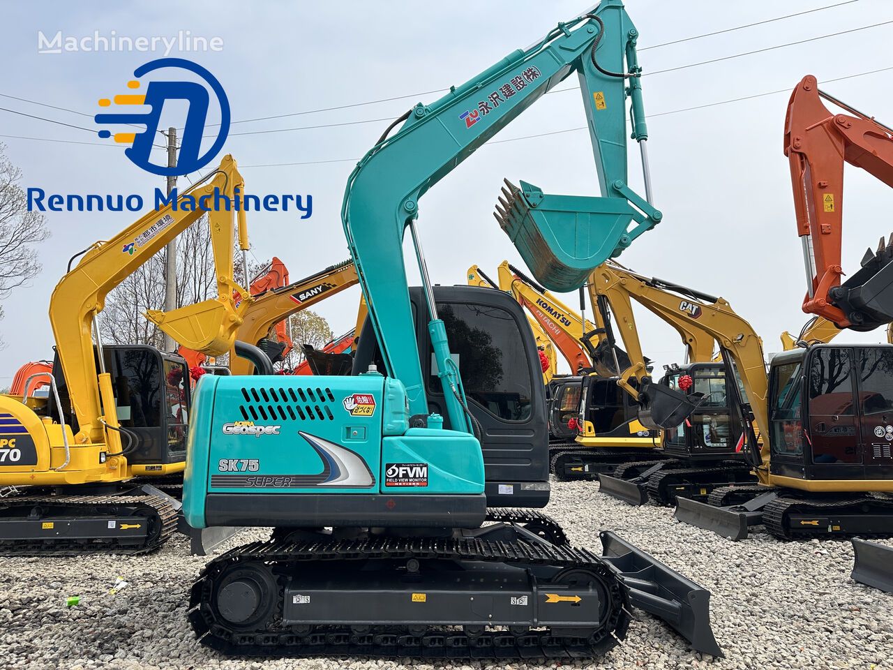 Kobelco SK75-8 miniexcavadora