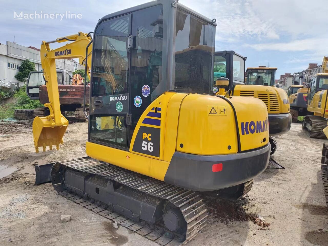 mini-pelle Komatsu Mini Excavator Used Pc55 Pc60 Pc35 PC56 In Japan For Sale high q