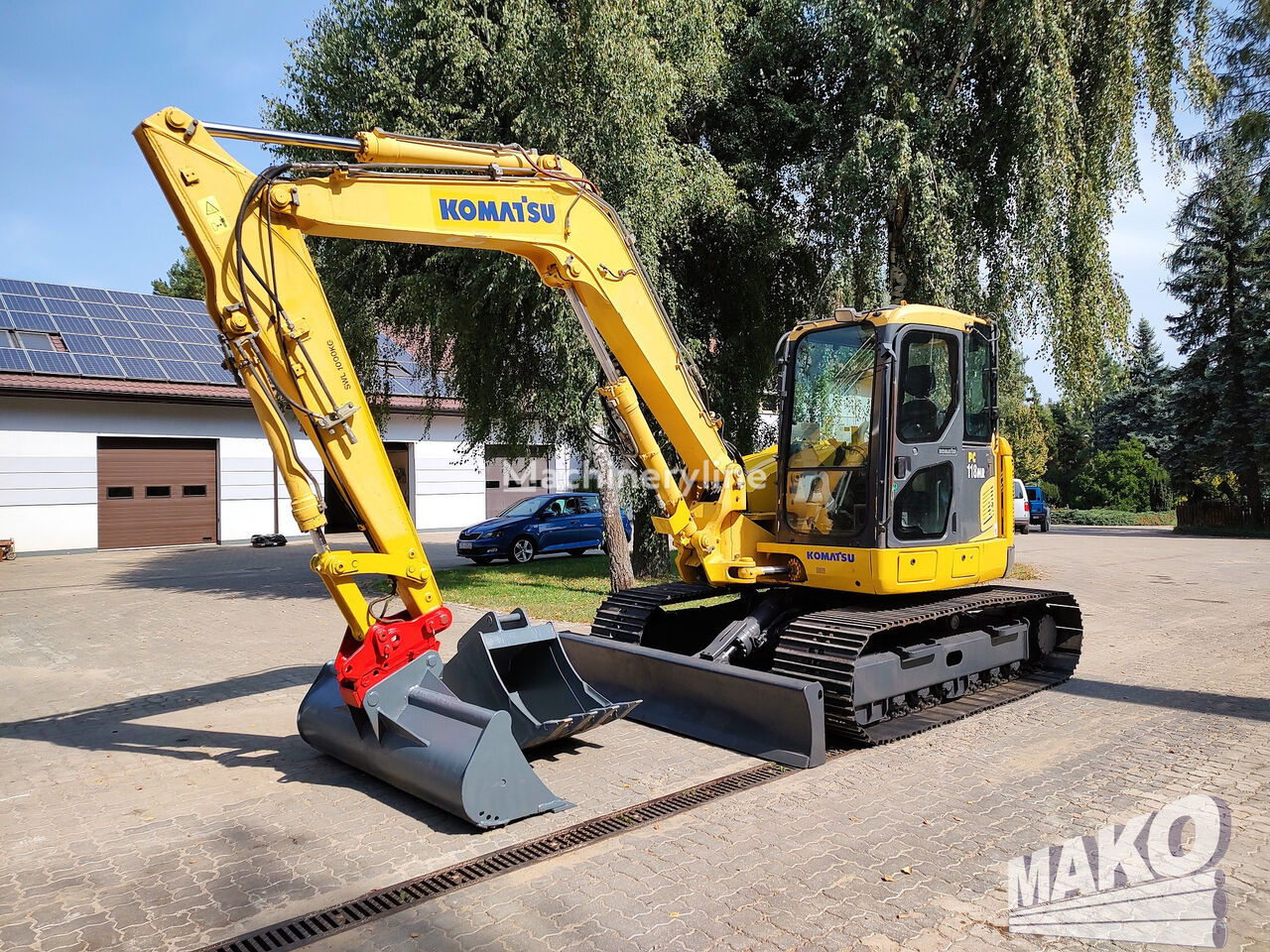 Komatsu PC 118 mini excavator - Machineryline