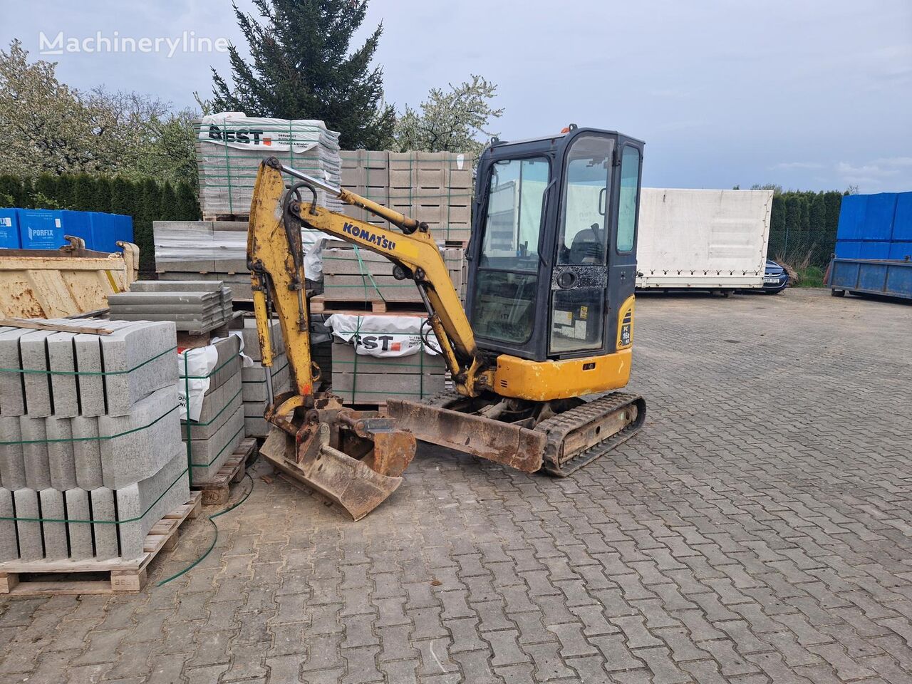 mini-pelle Komatsu PC 16 RHS