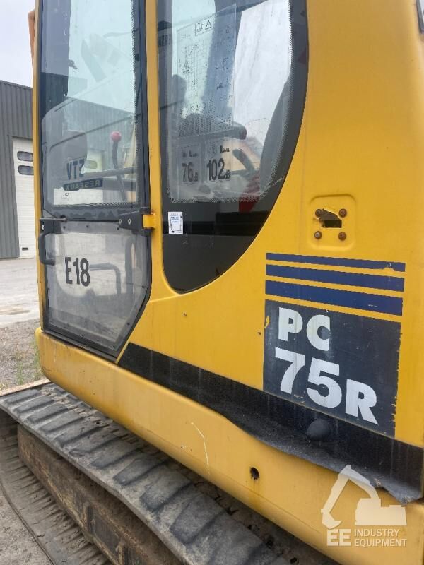 Komatsu PC 75 R mini ekskavators