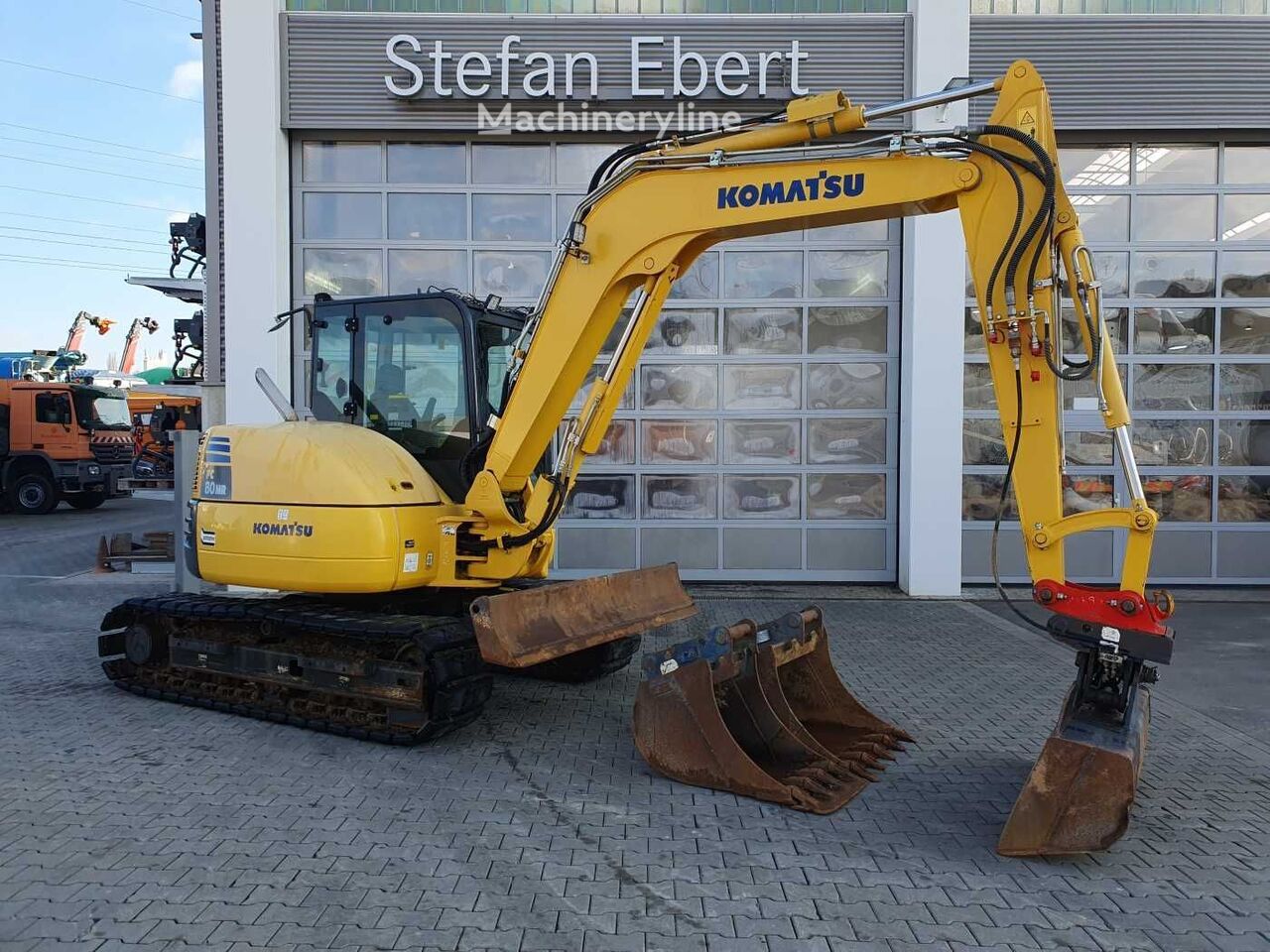 Komatsu PC 80 MR-3 / Löffelpaket / Roadliner /  3.079h! Minibagger