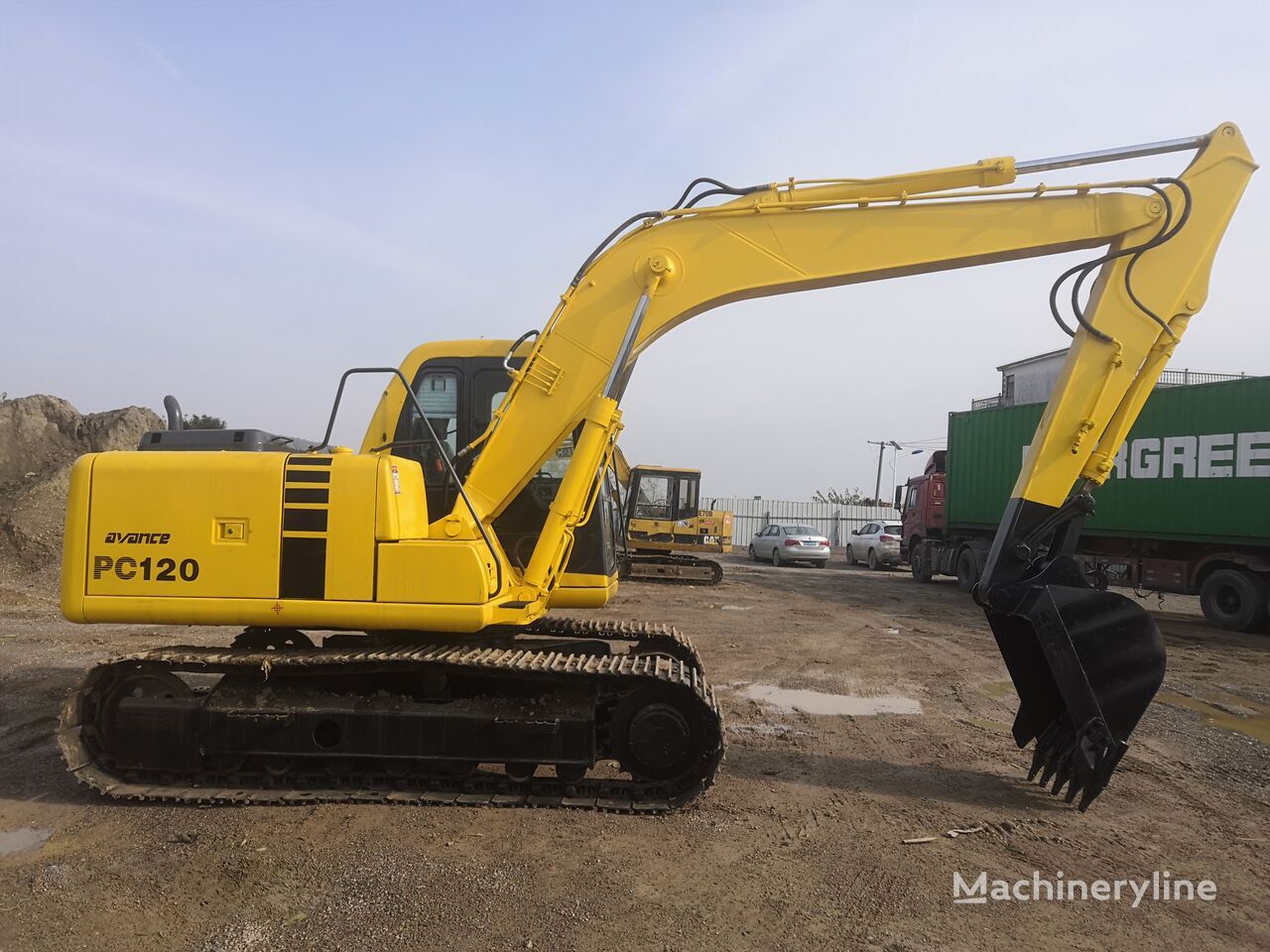 Komatsu PC120 miniexcavadora