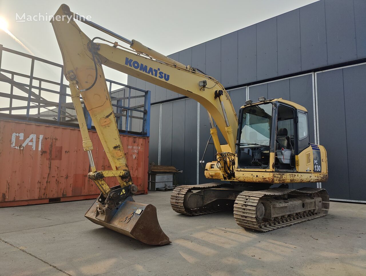 Komatsu PC130 mini excavator