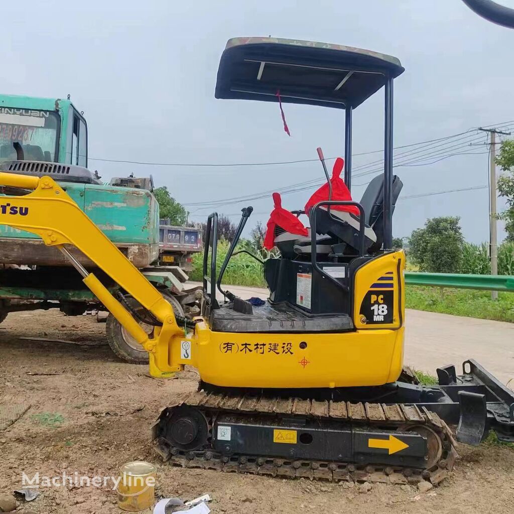 Komatsu PC18MR mini excavator