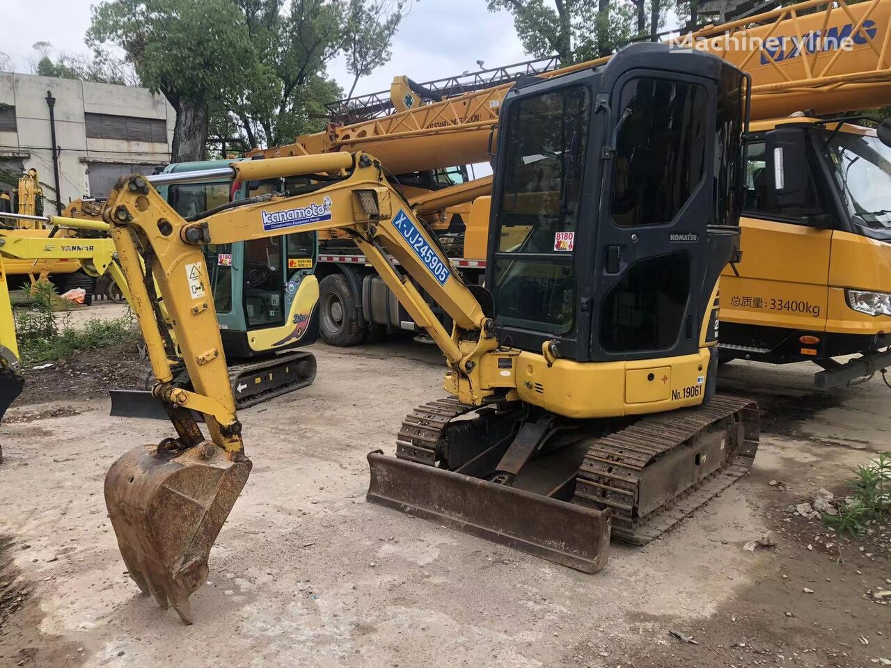 مینی بیل مکانیکی Komatsu PC20