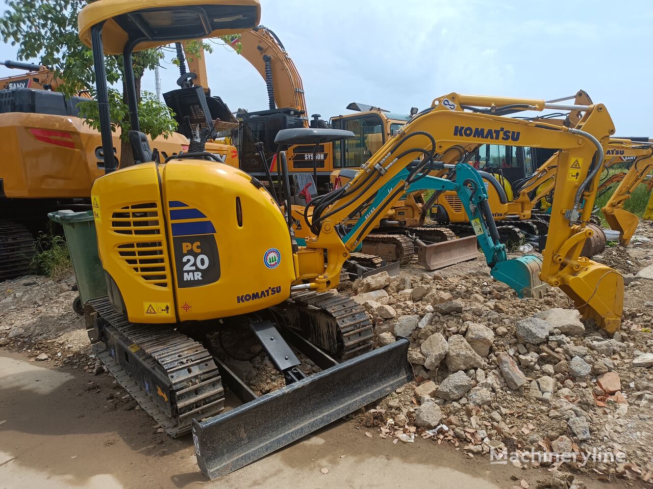 Komatsu PC20 miniexcavadora