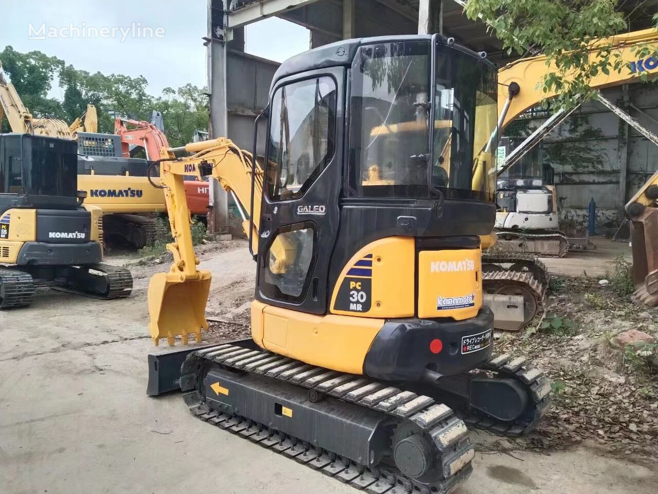 Komatsu PC30 PC35 PC40 PC55 minigraver