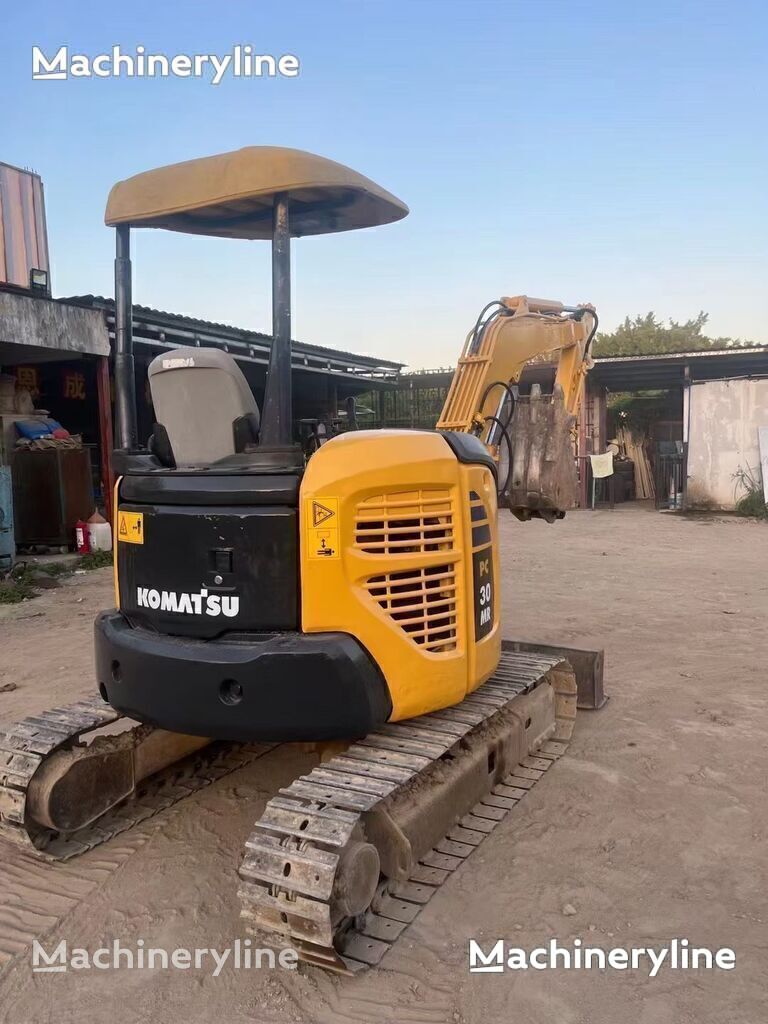 Komatsu PC30MR mini excavator