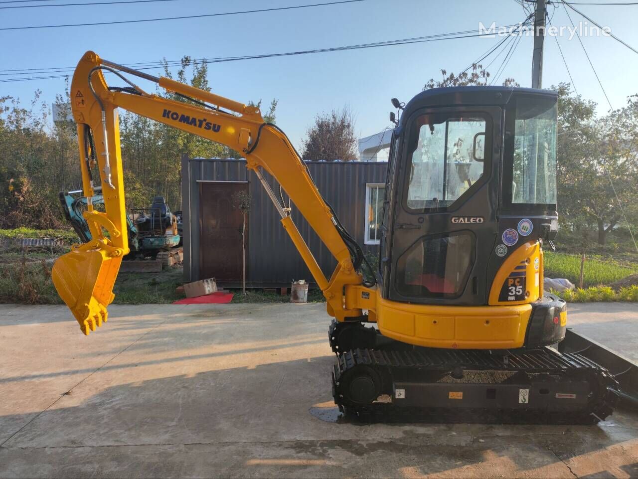 Komatsu PC35 mini excavator