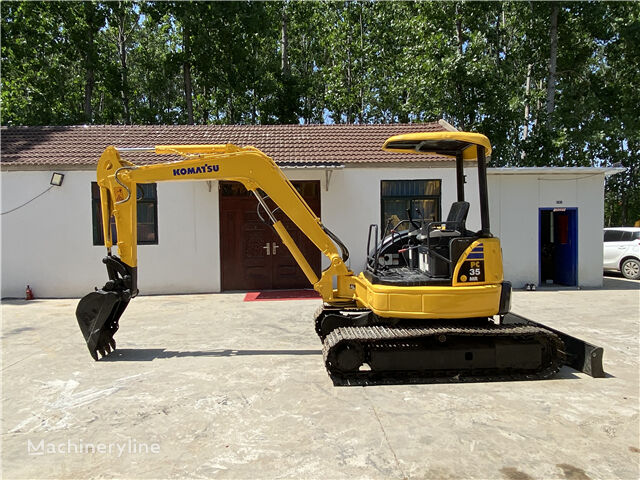 Komatsu PC35 mini excavator