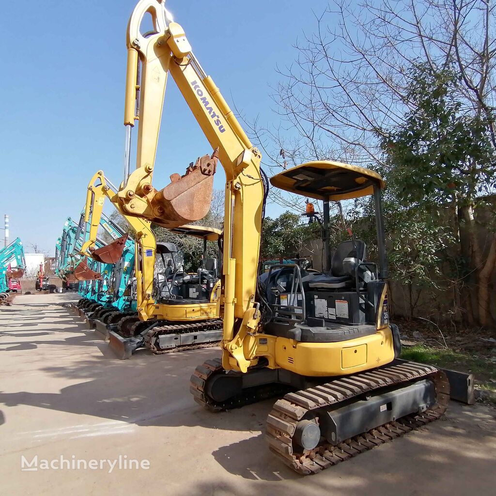 Komatsu PC35MR mini excavator