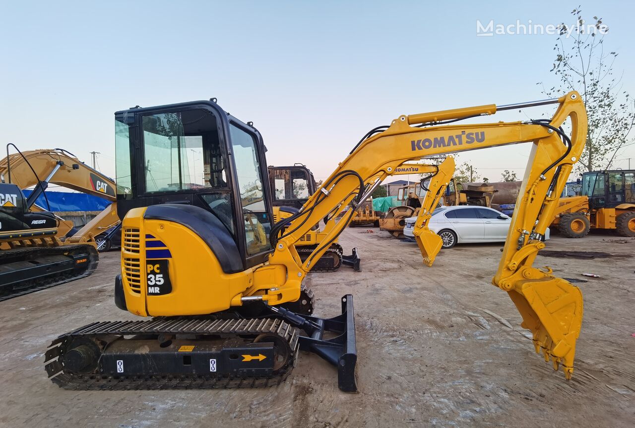 Komatsu PC35MR mini excavator