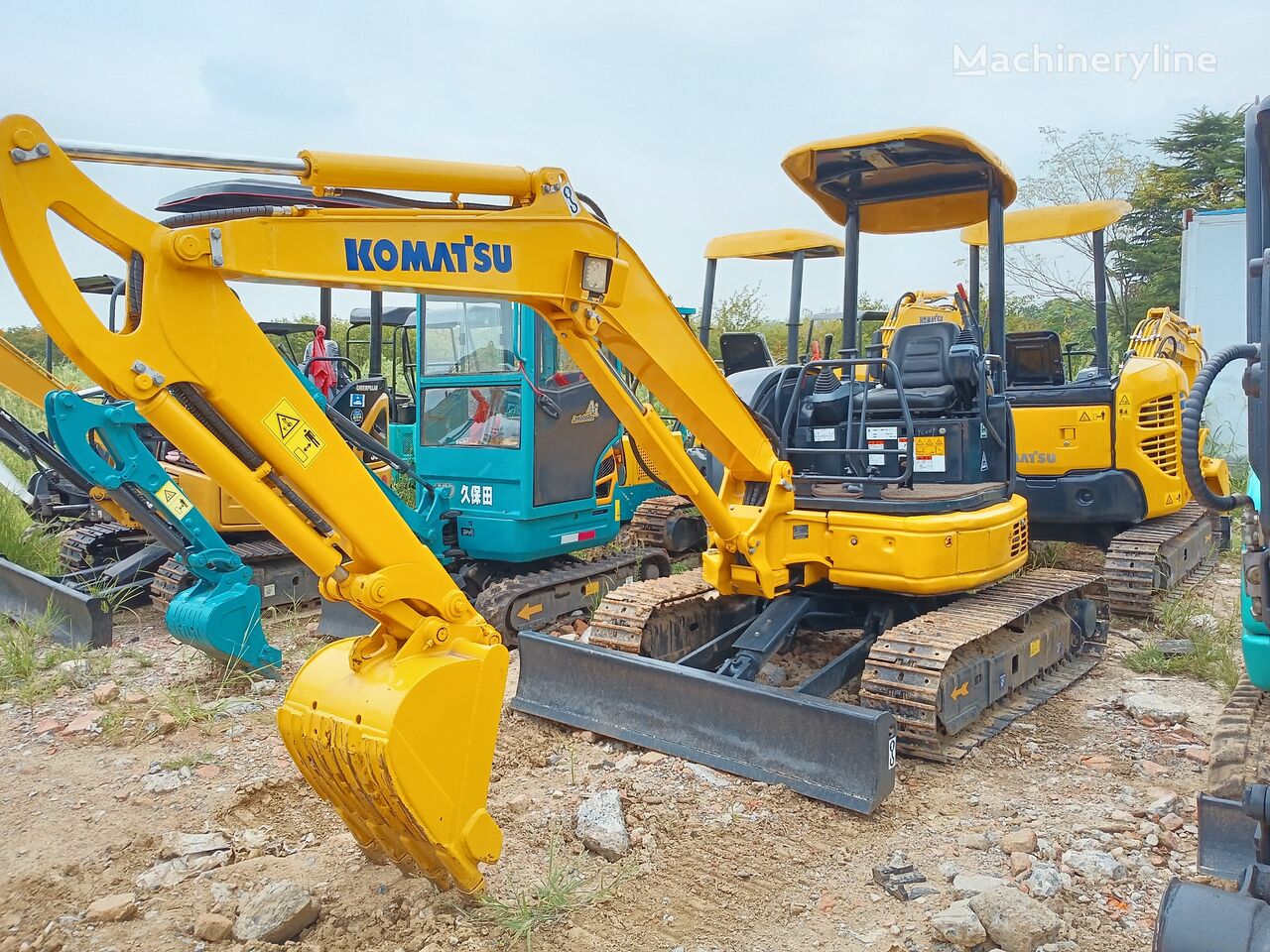 Komatsu PC35MR mini excavator for sale China Hefei City, Anhui Province ...