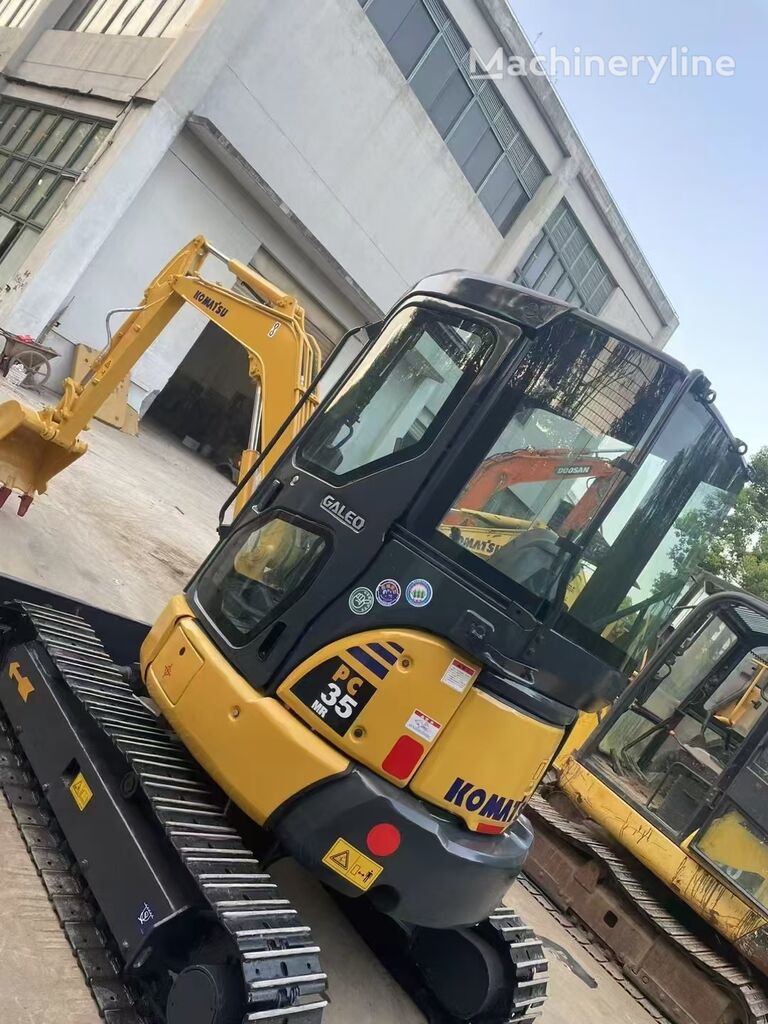 Komatsu PC35MR-2 mini excavator