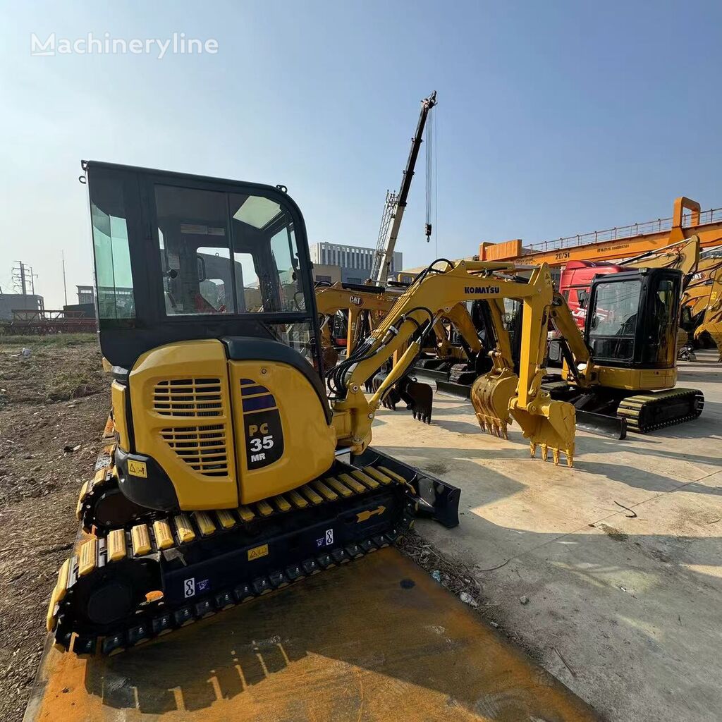 Komatsu PC35MR PC40 PC35 PC56 with rubber track mini ekskavatör