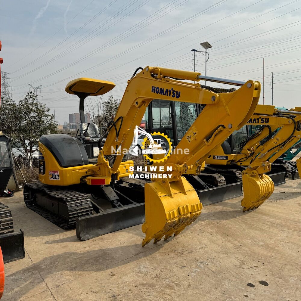 Komatsu PC40 mini excavator