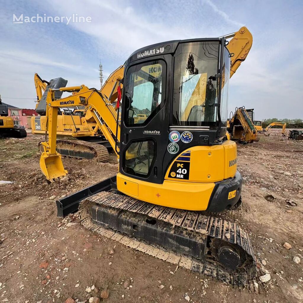 Komatsu PC40-3 PC40 PC30 PC35 PC55 with swing boom miniexcavadora