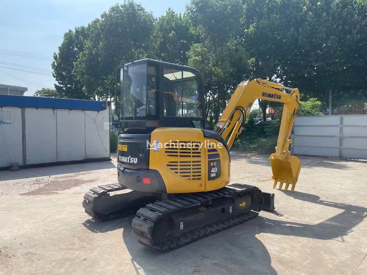 mini-pelle Komatsu PC40MR PC50 PC30 PC35