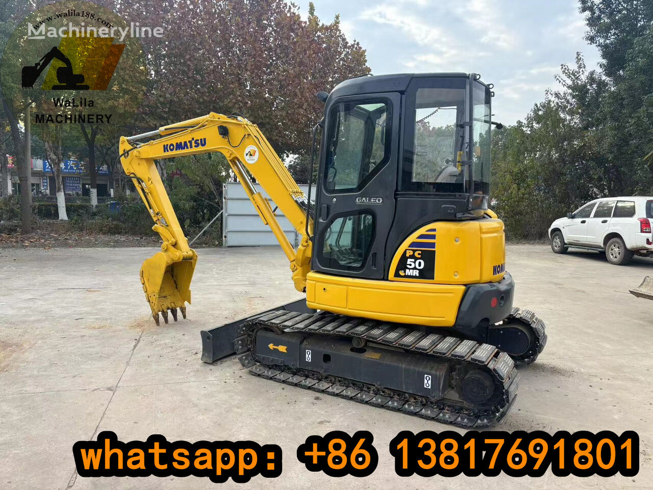 Komatsu PC50 mini bager - Machineryline