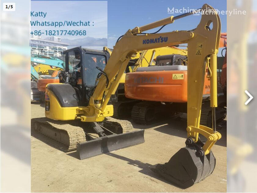 Komatsu PC50MR-2 mini excavator