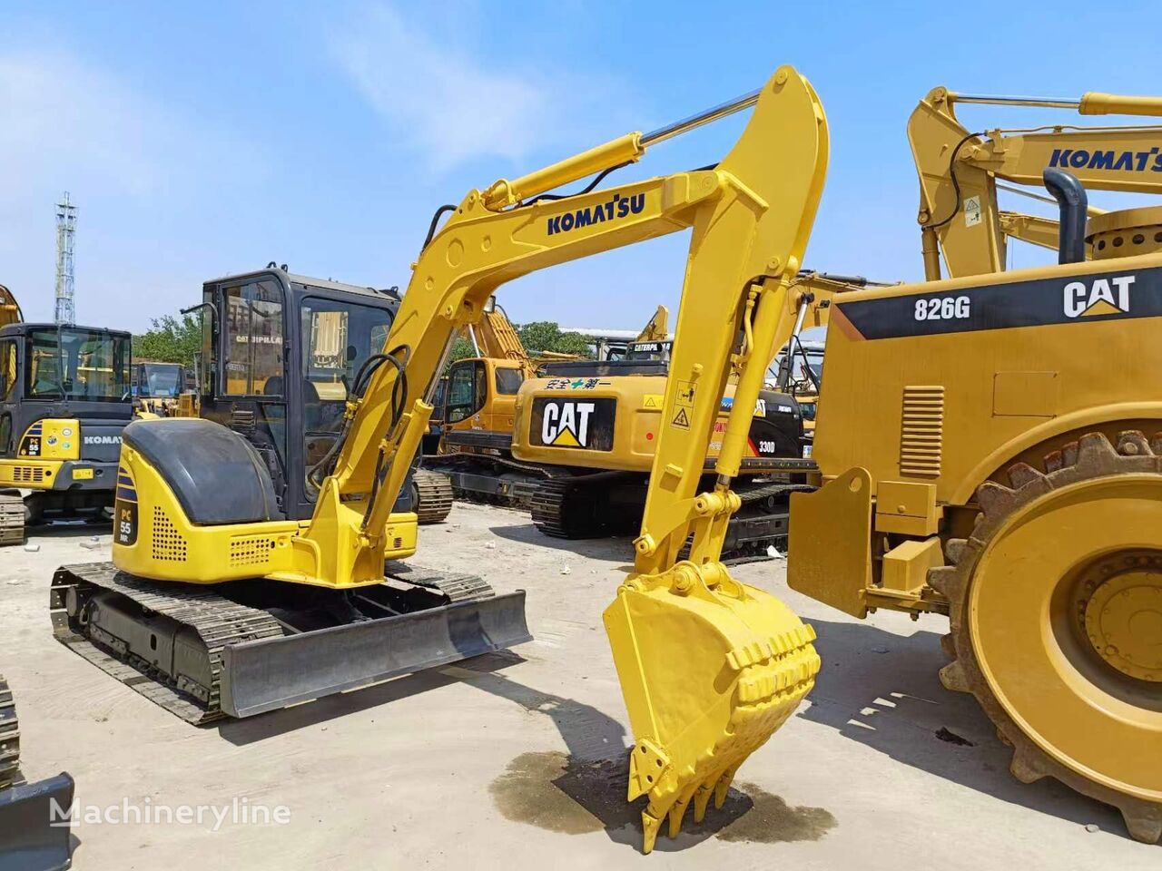 Komatsu PC55 minigraver