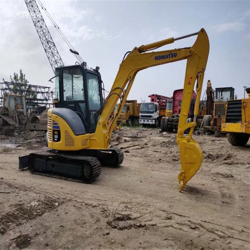 Komatsu PC55 mini excavator